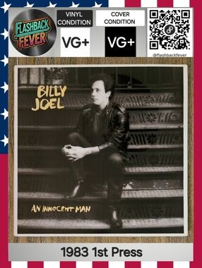 BILLY JOEL•An Innocent Man•Aug 08, 1983 US (#QC 38837) Pitman, 1st Press